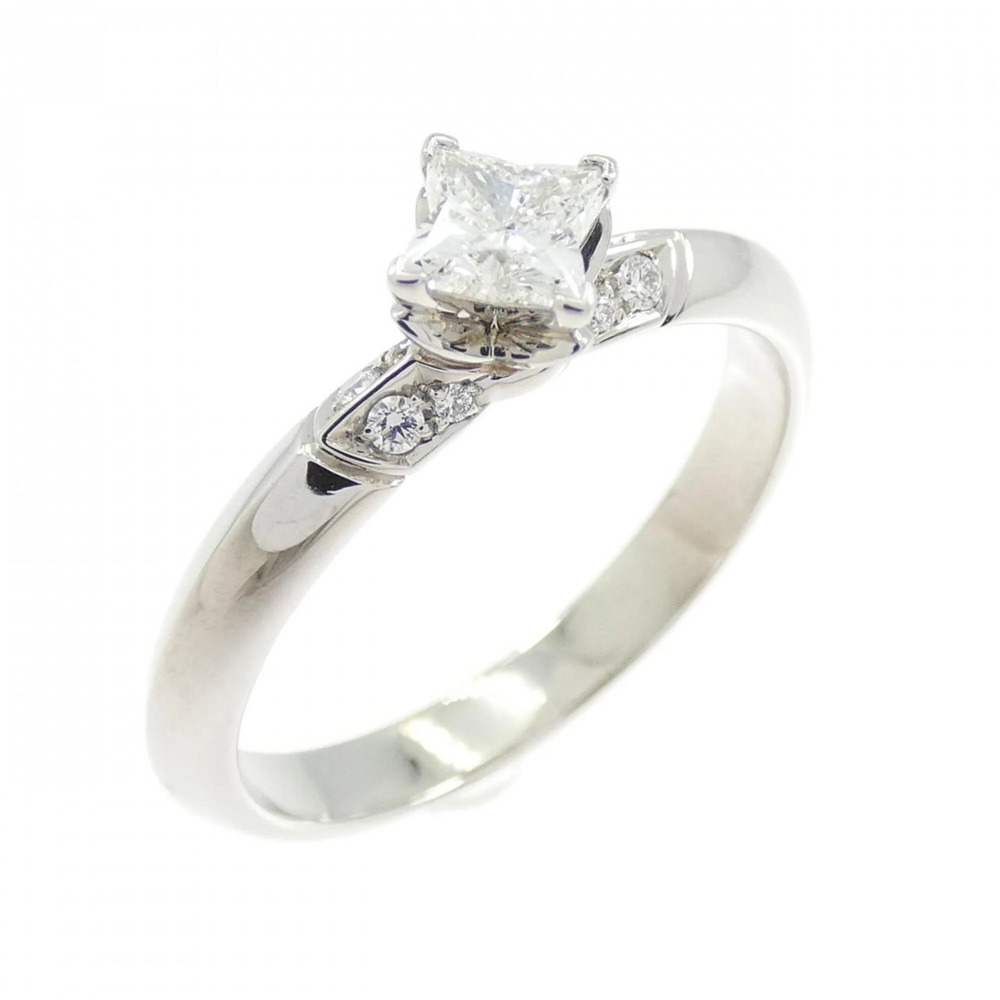 LOUIS VUITTON Silver Monogram Ring